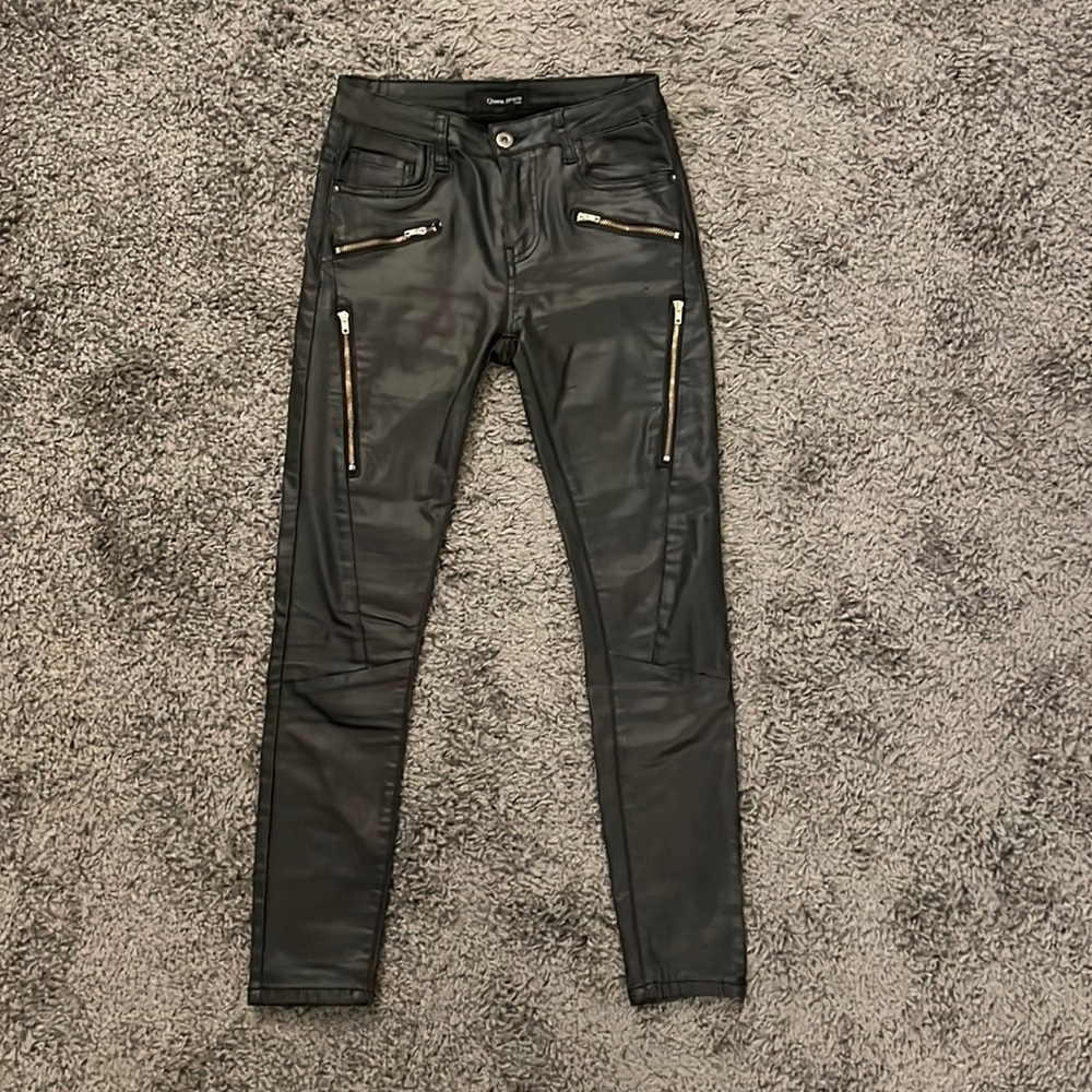 Leather pants